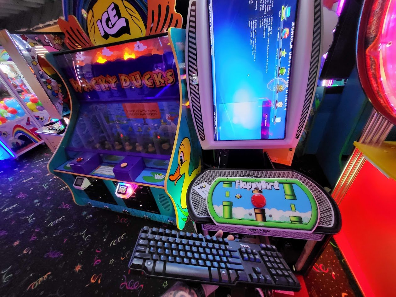 Family fun center repair work